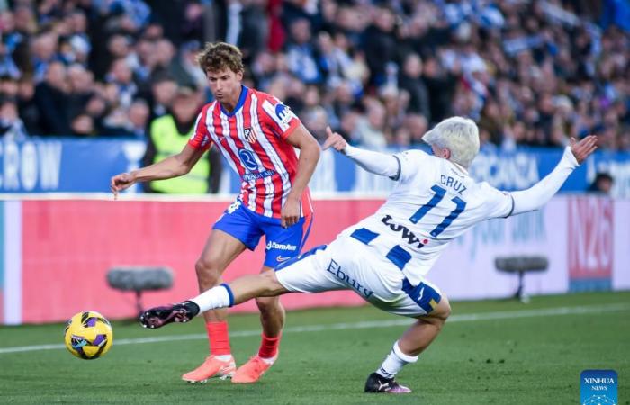 Atletico Madrid vs. CD Leganes-Xinhua