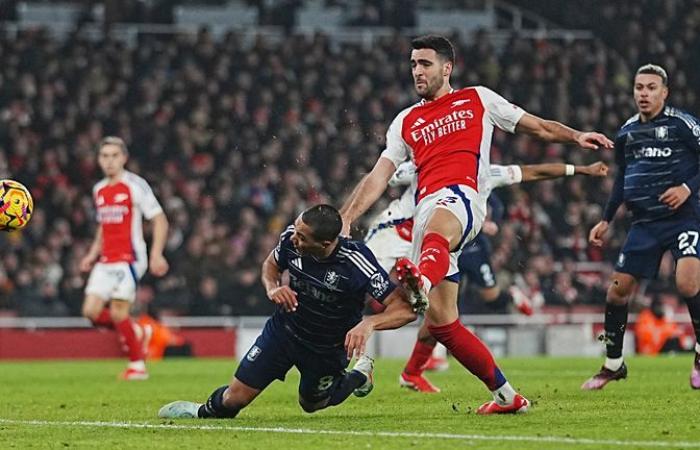 Arsenal 2-2 Aston Villa: Gunners fall six points behind Liverpool as Villa fight back amid VAR drama | Football News