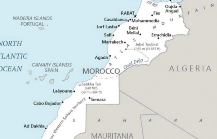 Hours before Donald Trump’s inauguration ceremony, the CIA updates its official map by recognizing the Sahara as an integral part of Morocco