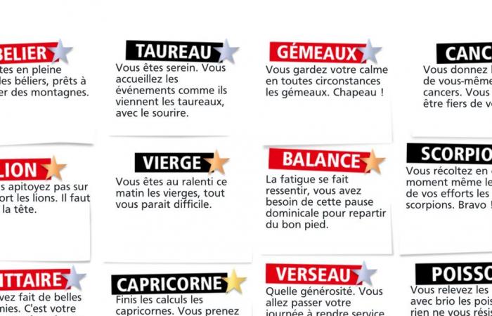 The Weekend Expresso horoscope for Sunday January 19, 2025 – RTL2.fr