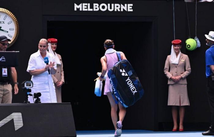 In Melbourne, Belinda Bencic lasted a week and an hour