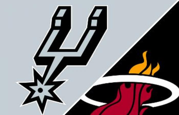 Heat 128-107 Spurs (Jan 19, 2025) Game Recap