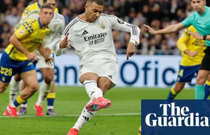 European football: Mbappé double elevates Real Madrid to La Liga summit | European club football