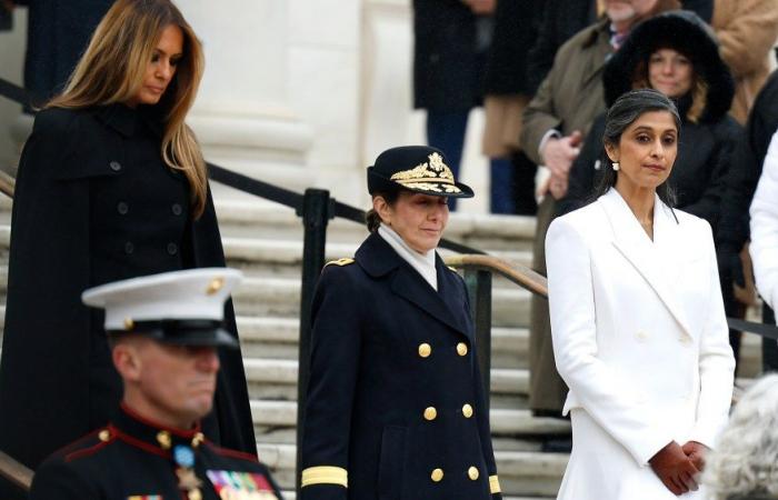 Melania Trump Wears Dior to Wreath-Laying Ceremony at Arlington National Cemetery