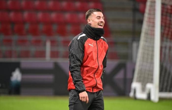 Baptiste Santamaria (Rennes) gets closer to Nice