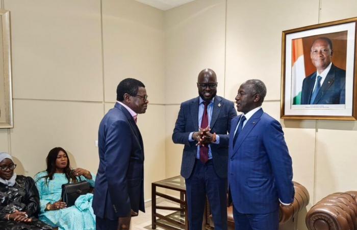 El Malick Ndiaye guest of honor of Bictogo at the opening ceremony of the ordinary session of Parliament