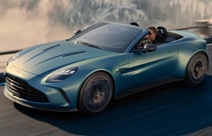 And now, the Aston Martin Vantage Roadster to forget the problems