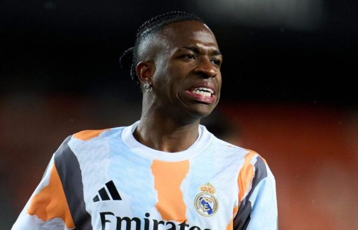 Why doesn't Vinícius Jr. play in Real Madrid vs. Las Palmas for LaLiga of Spain 24/25?