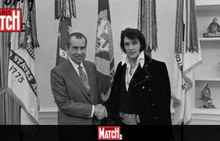 The Story Match: the day Elvis Presley met American President Richard Nixon to become a “spy”