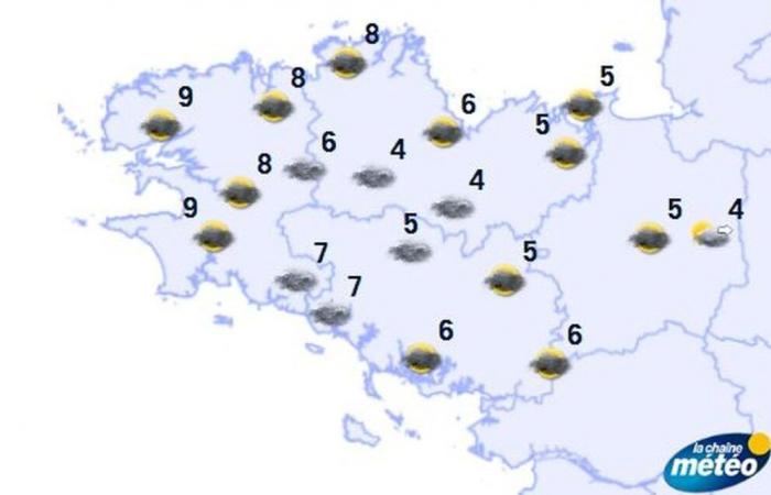 Weather in Brittany: what is the weather for this Sunday, January 19?