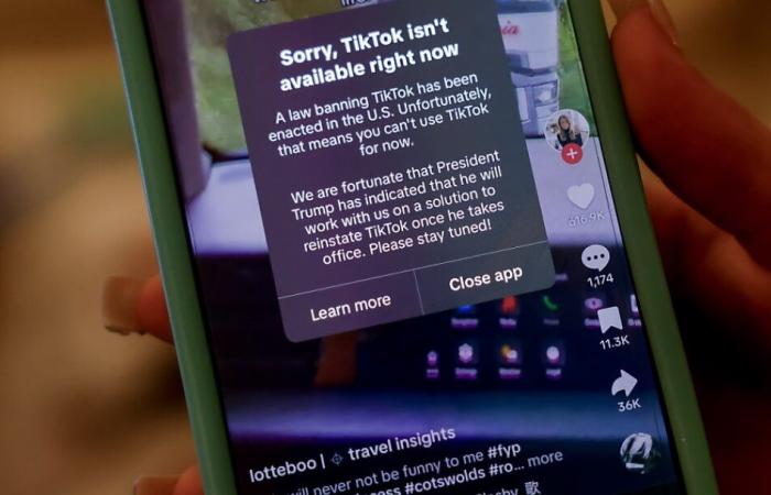 Social networks: TikTok suspended in the United States – Le Nouvelliste