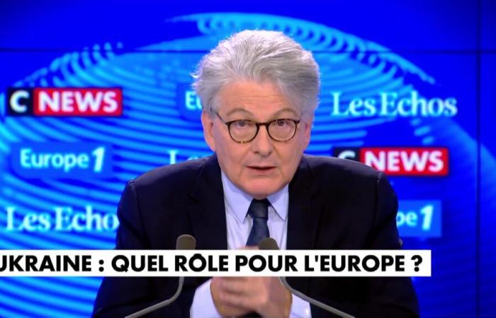 “Europe must obviously be at the negotiating table,” says Thierry Breton