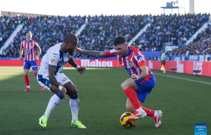 Atletico Madrid vs. CD Leganes-Xinhua