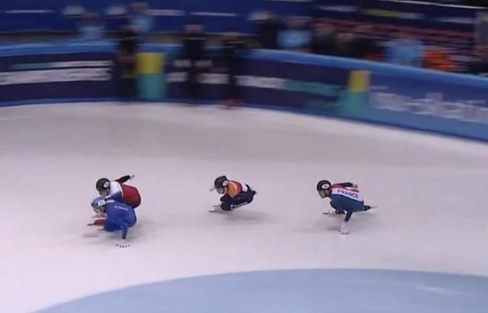 France crowned European short-track champion in mixed relay