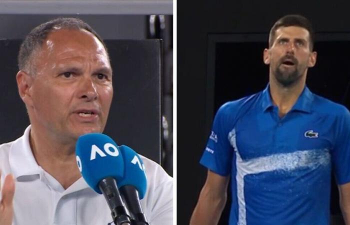 Australian Open umpire gives telling off as Novak Djokovic left frustrated | Tennis | Sport