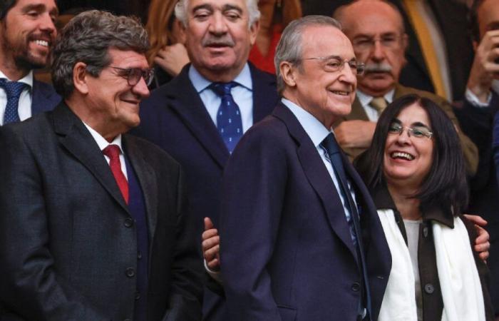 Florentino Pérez, re-elected president of Real Madrid