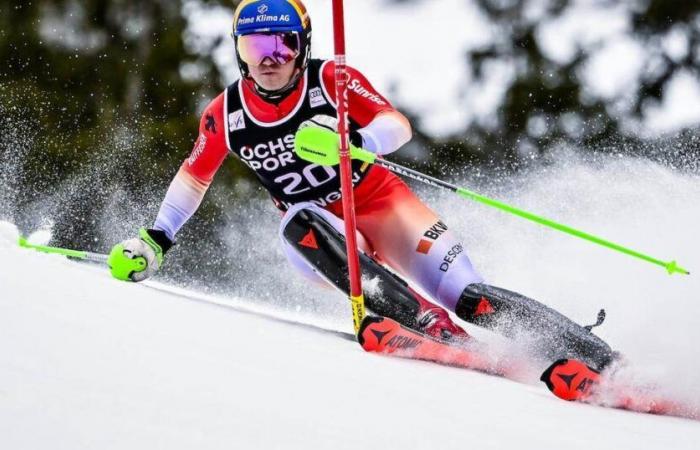 Tanguy Nef took 4th place in the Wengen slalom, the best result of his career, behind three Norwegians. Victory for Atle Lie McGrath – RTS.ch