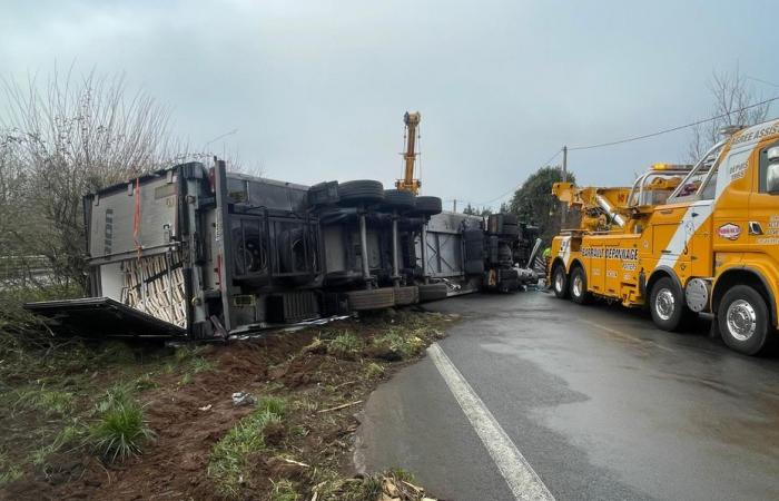 the national 10 completely cut between Poitiers and Angoulême this Sunday