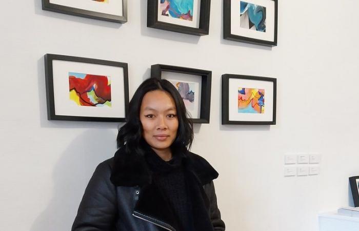 Maëlys Debadasaï-Plagnes has been immersed in art since she was little and flourished at Villa Malzac