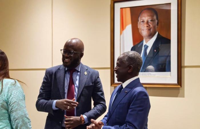 El Malick Ndiaye guest of honor of Bictogo at the opening ceremony of the ordinary session of Parliament