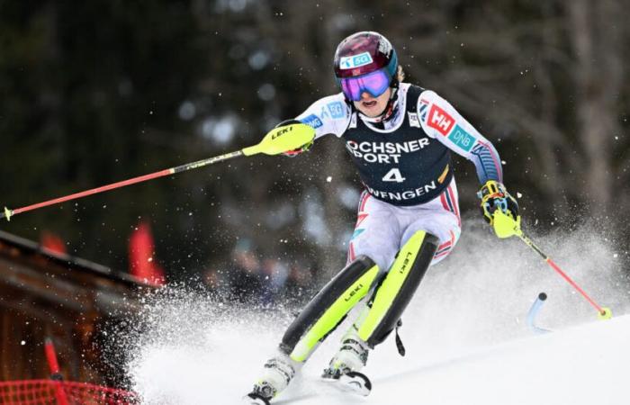 Alpine skiing – World Cup. Wengen: Atle Lie McGrath solid leader after the first round, Amiez ahead of Christmas