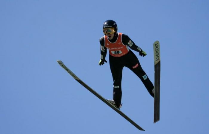 Ski jumping. Best World Cup result for Valentin Foubert, 12th in Zakopane