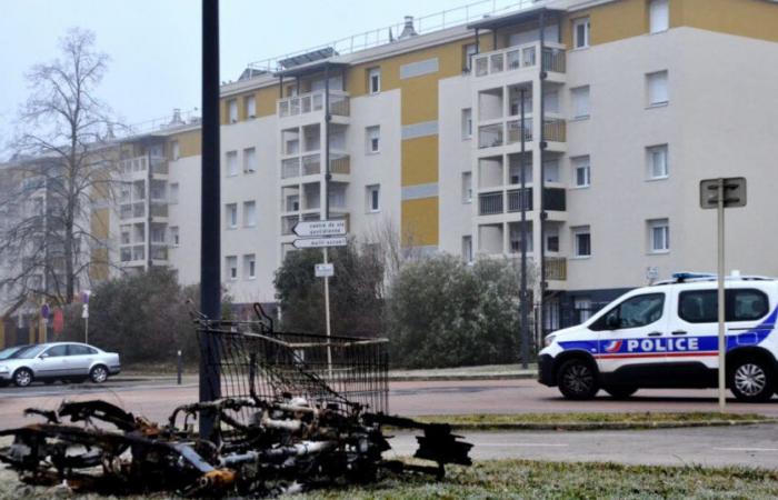 a 19-year-old young man in police custody