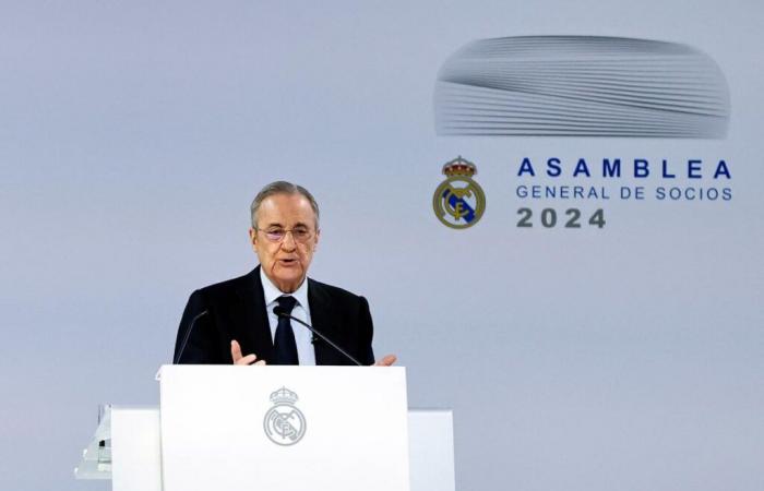 Florentino Pérez, re-elected president of Real Madrid until 2029