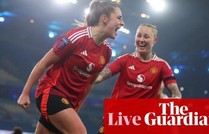 Manchester City v Manchester United: Women’s Super League – live | Women’s Super League