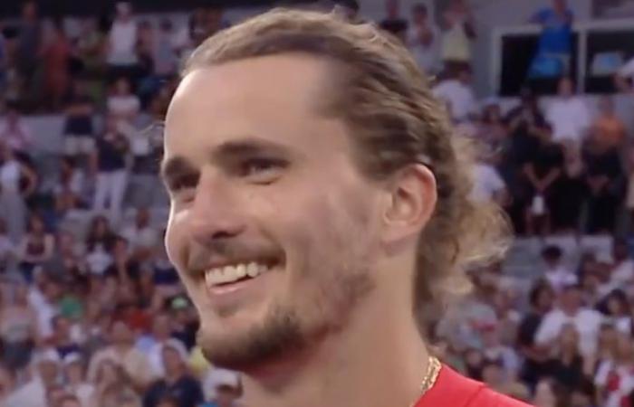 Unusual, Australian Open > Zverev (after his victory against Humbert, under the eyes of his girlfriend): “I'm fast on the tennis court but only on the tennis court…”