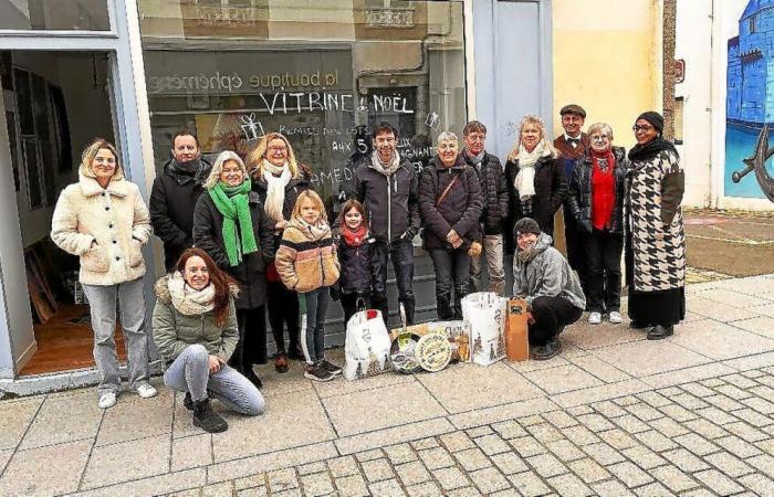 In Concarneau, the Christmas window game of the Dumont d’Urville neighborhood association brought together 791 participants