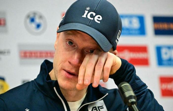 Biathlon: Johannes Boe announces, in tears, his end of career