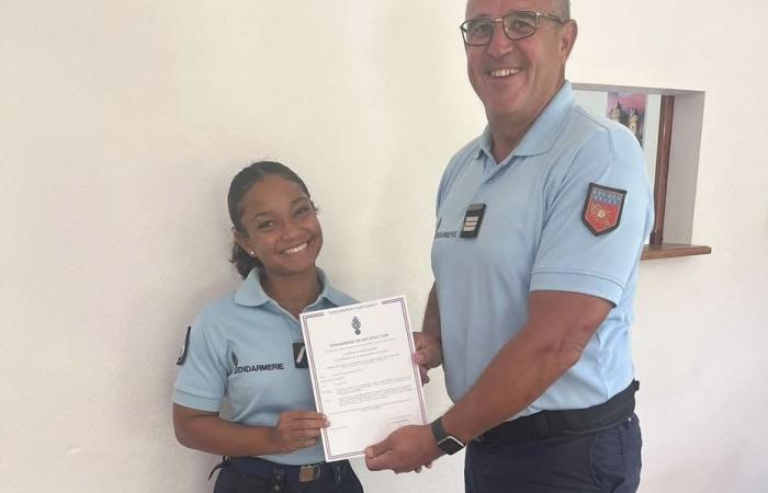 She saves a victim from the flames of her home in Guadeloupe, Méline Jadmi congratulated for her courage