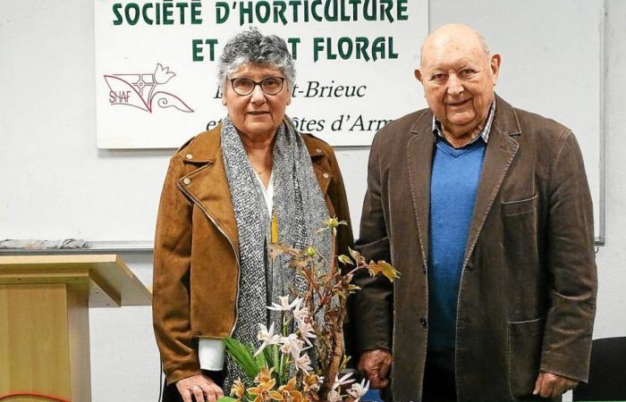 The Society of Horticulture and Floral Art of Saint-Brieuc has a new president