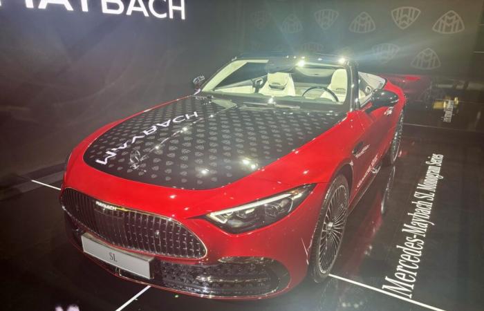 Mercedes-Maybach SL: the ultra-chic roadster in the spotlight in Brussels