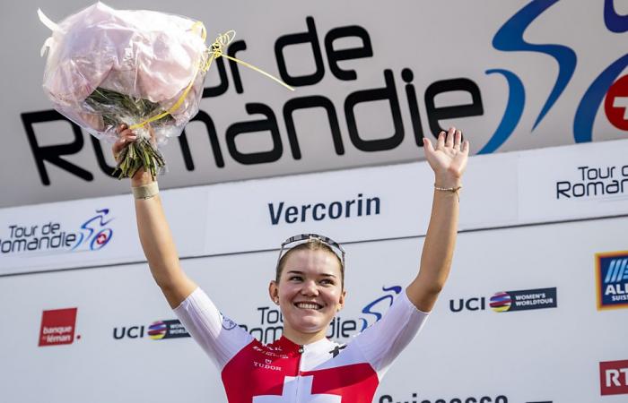 Noemi Rüegg wins the Tour Down Under