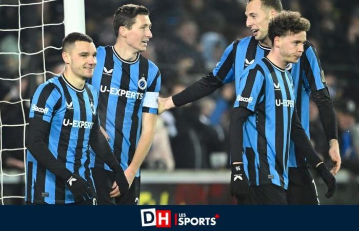 Winner of Beerschot (4-2), Club Bruges continues its good series