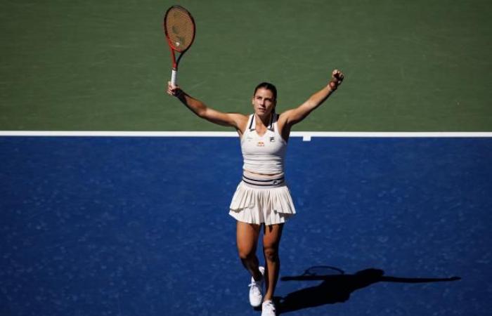 Emma Navarro beat Daria Kasatkina in the round of 16 of the Australian Open