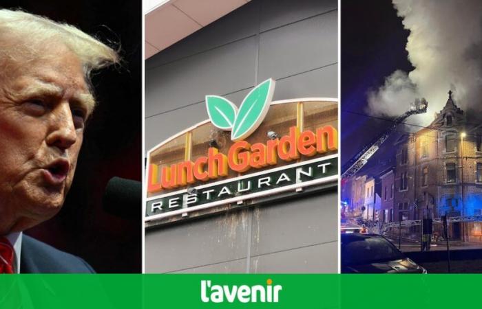 Today’s debrief: Donald Trump returns to the White House | Lunch Garden bankrupt | Arson in Rochefort