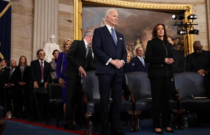 Joe Biden, Kamala Harris booed upon entering Trump’s inauguration