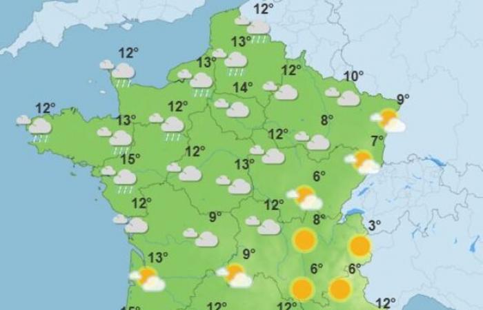 Nearly 15°C Friday evening in Paris: a rise in temperatures expected at the end of the week in the north of France