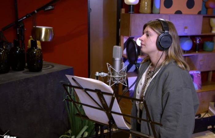 Star Academy 2024 – Images of the very first recording of Marine's title: “My fault” – TF1+