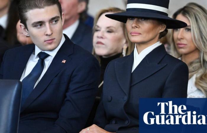 Brimful of menace? Melania strikes sombre note at Trump inauguration | Fashion