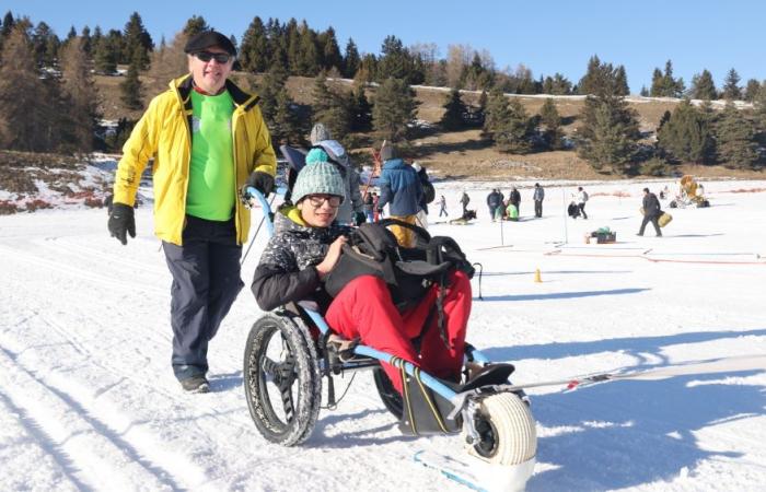 In Dévoluy, in the Hautes-Alpes, snow is accessible to everyone regardless of their disability