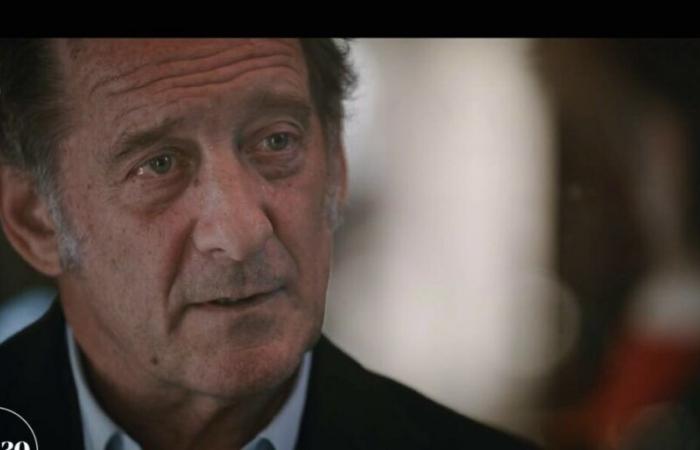 Vincent Lindon gets annoyed by a question from Laurent Delahousse on France 2