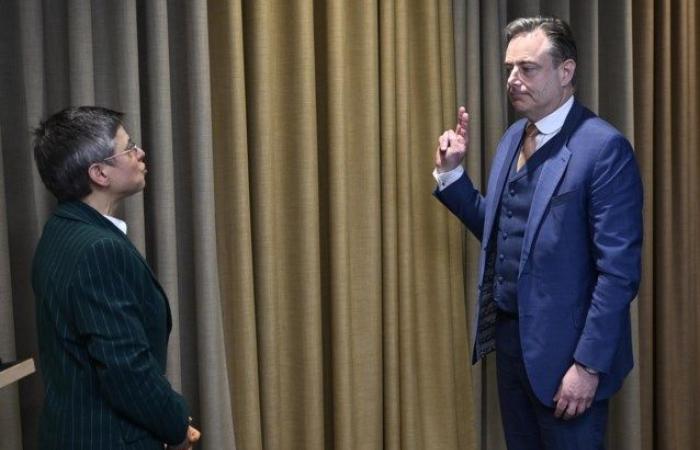 IN PICTURES. Bart De Wever (N-VA) takes oath as mayor of Antwerp (Antwerp)