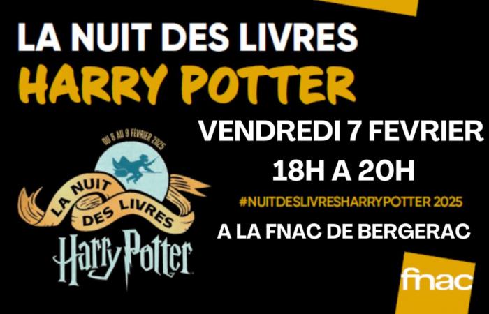 The night of Harry Potter books FNAC Bergerac Friday February 7, 2025