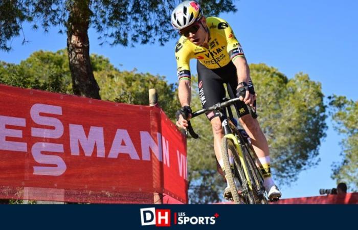 Lacking freshness but serene: Wout van Aert lucidly analyzes his fourth place at the Benidorm cyclo-cross