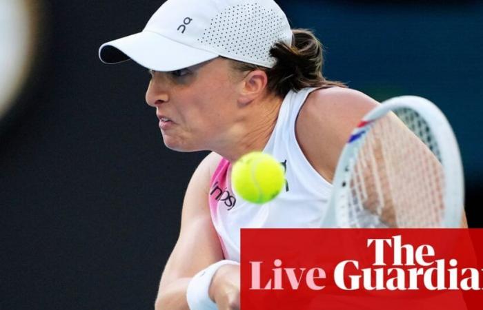 Australian Open 2025: Michelsen v De Minaur, Swiatek sweeps past Lys – live | Australian Open 2025