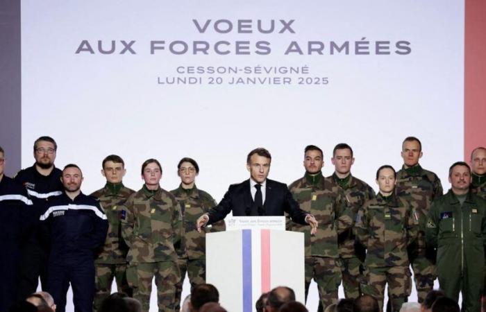 On the occasion of his wishes to the armies, Emmanuel Macron urges Europe to take its destiny in hand